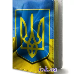 Обложка на паспорт с флагом Украины