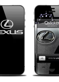 Наклейка на телефон iPhone - Lexus