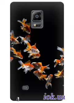 Чехол для Galaxy Note Edge - Золотые рыбки