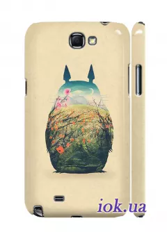 Чехол для Galaxy Note 2 - Totoro