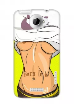 Чехол для HTC One X - Nike Girl