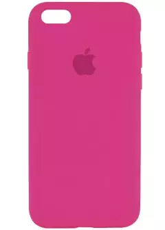 Чехол Silicone Case Full Protective (AA) для Apple iPhone 6 / 6S || , Малиновый / Dragon Fruit