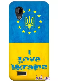 Чехол для HTC Desire VT - Я люблю Украину