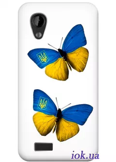 Чехол для HTC Desire VT - Бабочки