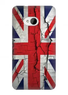 Чехол на HTC One - Флаг Великобритании
