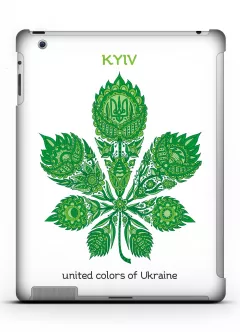 Чехол для iPad 2/3/4 - Город Киев