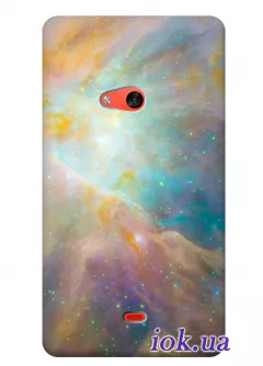Чехол с галактикой для Nokia Lumia 625