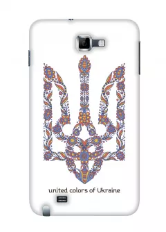 Чехол для Galaxy Note 1 - Тризуб Украины