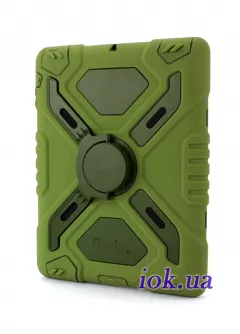 Противоударный чехол для iPad Air - Pepkoo, зеленый