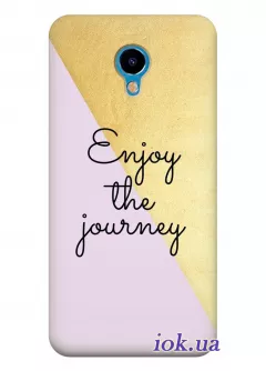 Чехол для Meizu M5 Note - Enjoy the journey