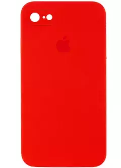 Чехол Silicone Case Square Full Camera Protective (AA) для Apple iPhone 6 / 6S || , Красный / Red