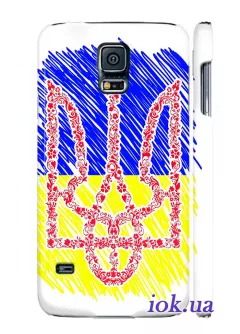 Чехол для Galaxy S5 - Нарисованный герб