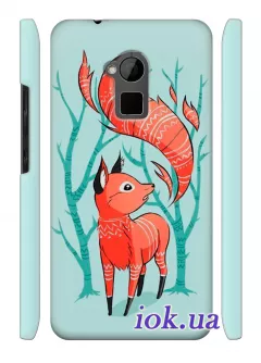 Чехол для HTC One Max - Fox