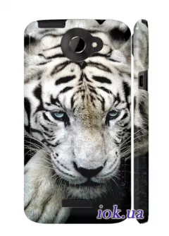 Чехол на HTC One X - Tiger