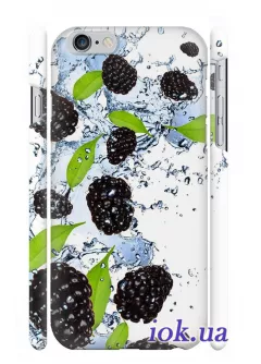 Чехол с черной ягодой для iPhone 6/6S Plus