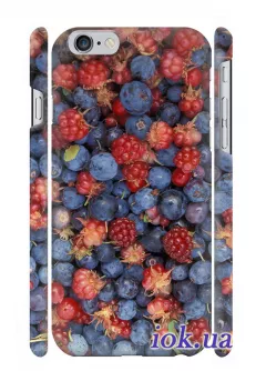 Чехол с лесными ягодами для iPhone 6/6S