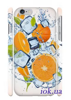 Чехол для iPhone 6/6S Plus с апельсином