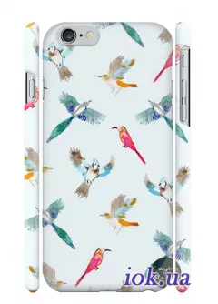Чехол с птицами для iPhone 6/6S Plus