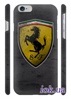 Чехол для iPhone 6 Plus - Конь Ferrari