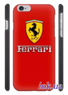 Чехол на iPhone 6 Plus - Логотип Ferrari
