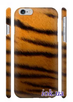 Чехол для iPhone 6 Plus - Тигровый принт