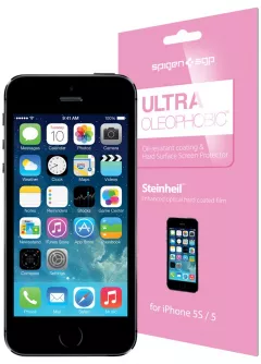 iPhone 5S пленка на экран SGP Steinheil Ultra Oleophobic