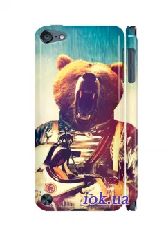 Чехол для iPod touch 5 - Медведь космонавт