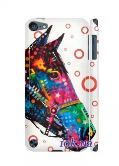 Чехол для iPod touch 5 - Яркий конь