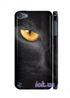 Чехол для iPod touch 5 - Черный кот