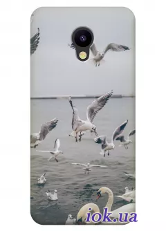 Чехол для Meizu M5 - Водные птицы