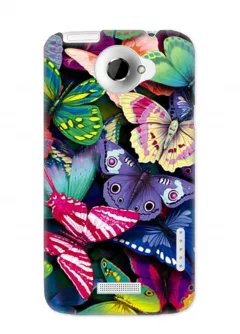 Чехол на HTC One X - Butterfly