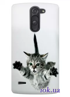 Чехол для LG G3 Stylus Dual - Летающий кот