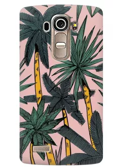 Чехол для LG G4s - Пальмы