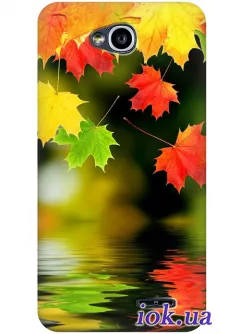 Чехол для LG L70 Dual - Золотая осень 