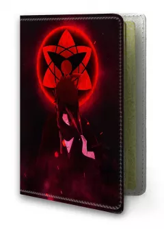 Обложка для паспорта - Sasuke Uchiha