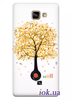 Чехол для Galaxy A5 (2016) - Музыкальное дерево
