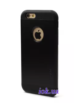 Чехол Spigen Slim Armored для iPhone 6, черный