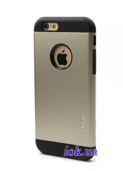 Чехол Spigen Slim Armored для iPhone 6, золотой