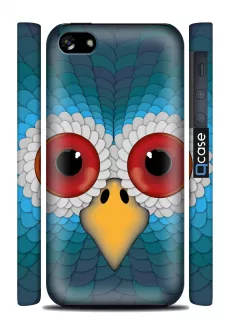 Купить чехол со смешной совой для iPhone 5C | 3D-Печать - Owl