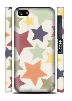 Купить чехол со звездочками для iPhone 5C | 3D-Печать - Stars