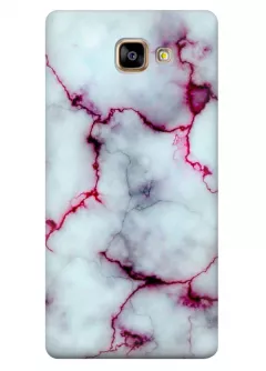 Чехол для Galaxy A5 (2016) - Розовый мрамор