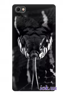 Чехол для Meizu U10 - Чёрная змея