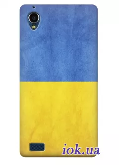 Чехол для Fly IQ4412 - Украинский флаг