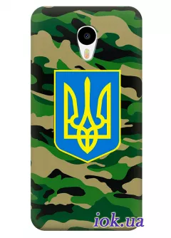 Чехол для Meizu M3 Note - Военный Герб Украины