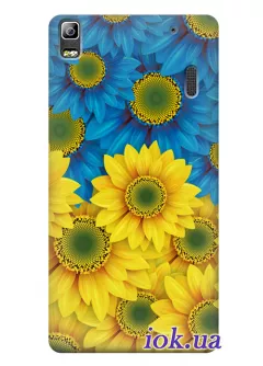 Чехол для Lenovo K3 Note - Украинские цветы