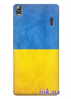 Чехол для Lenovo K3 Note - Украинский флаг
