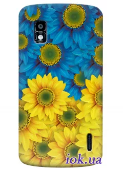Чехол для LG Nexus 4 - Цветочки