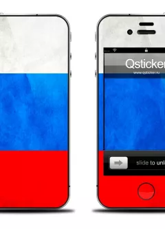 Виниловый скин Qsticker, дизайн Флаг России