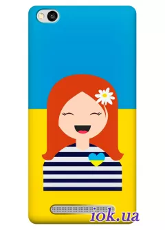 Чехол для Xiaomi Redmi 3 - Украиночка