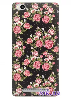 Чехол для Xiaomi Redmi 3 - Букеты цветов